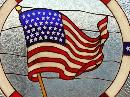 Patriotic stained glass window gallery