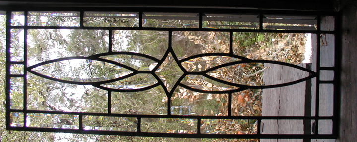beveled glass window panels